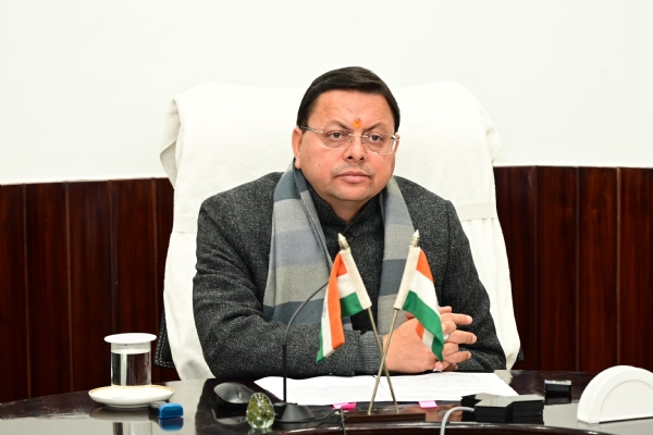 ਮੁੱਖ ਮੰਤਰੀ ਪੁਸ਼ਕਰ ਸਿੰਘ ਧਾਮੀ। ਫਾਈਲ ਫੋਟੋ