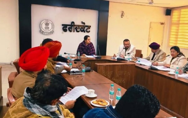 ਜ਼ਿਲ੍ਹਾ ਸੈਨਿਕ ਬੋਰਡ ਫਰੀਦਕੋਟ ਦੀ ਤਿਮਾਹੀ ਮੀਟਿੰਗ ਦੌਰਾਨ ਵਧੀਕ ਡਿਪਟੀ ਕਮਿਸ਼ਨਰ.