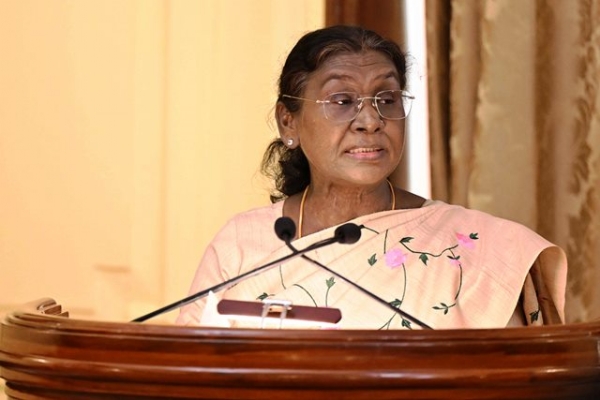 ਰਾਸ਼ਟਰਪਤੀ ਦ੍ਰੋਪਦੀ ਮੁਰਮੂ ਦੀ ਫਾਈਲ ਫੋਟੋ