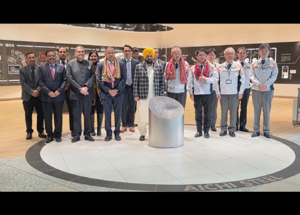 ਜਾਪਾਨ ਦੌਰੇ ਦੇ ਤੀਜੇ ਦਿਨ ਮੁੱਖ ਮੰਤਰੀ ਭਗਵੰਤ ਮਾਨ ਸੂਬੇ ਲਈ 500 ਕਰੋੜ ਰੁਪਏ ਦਾ ਨਿਵੇਸ਼ ਸੁਰੱਖਿਅਤ ਕਰਨ ਮੌਕੇ.