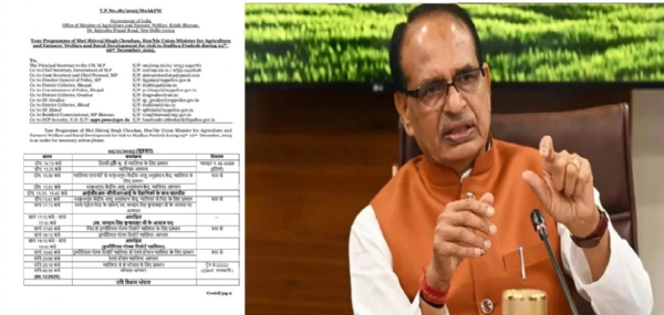 ਕੇਂਦਰੀ ਖੇਤੀਬਾੜੀ ਮੰਤਰੀ ਸ਼ਿਵਰਾਜ ਸਿੰਘ ਚੌਹਾਨ ਕੇਂਦਰੀ ਖੇਤੀਬਾੜੀ ਮੰਤਰੀ ਸ਼ਿਵਰਾਜ ਸਿੰਘ ਚੌਹਾਨ