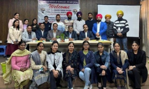 ਪੰਜਾਬ ਇੰਸਟੀਚਿਊਟ ਆਫ਼ ਟੈਕਨਾਲੋਜੀ (ਪੀ.ਆਈ.ਟੀ.), ਜੀ.ਟੀ.ਬੀ. ਗੜ੍ਹ, ਮੋਗਾ ਵਿਖੇ ਕੀਤੀ ਗਈ ਇੰਟਰਐਕਟਿਵ ਮੀਟਿੰਗ ਦਾ ਦ੍ਰਿਸ਼.