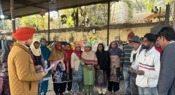 ਹਰਮਨਦੀਪ ਸਿੰਘ ਮਿਊਂਸਪਲ ਕੌਂਸਲ ਮਾਨਸਾ ਦੇ ਕੂੜਾ ਡੰਪ ਦਾ ਨਿਰੀਖਣ ਕਰਨ ਮੌਕੇ।