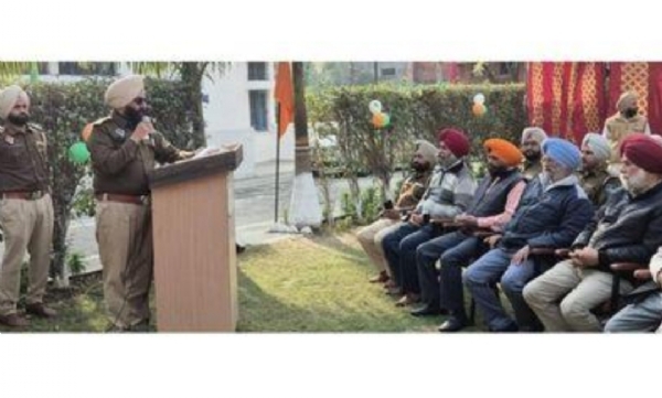 ਬਟਾਲੀਅਨ ਹੈੱਡ ਕੁਆਟਰ ਪੰਜਾਬ ਹੋਮ ਗਾਰਡਜ਼ ਵਿਖੇ ਮਨਾਏ ਗਏ 63ਵਾਂ ਸਥਾਪਨਾ ਦਿਵਸ ਦਾ ਦ੍ਰਿਸ਼.