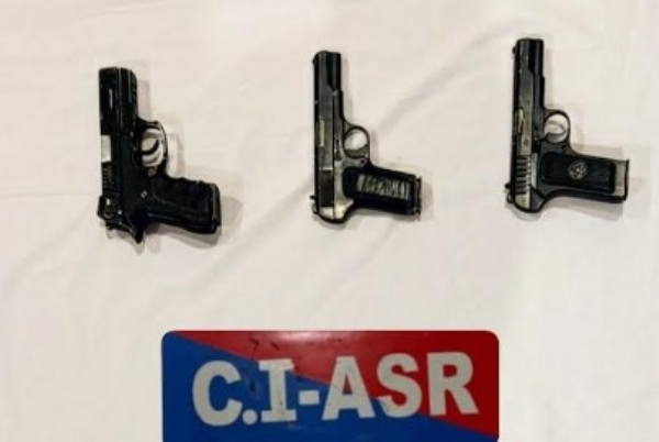 ਪੁਲਿਸ ਵਲੋਂ ਬਰਾਮਦ ਕੀਤਾ ਗਿਆ ਅਸਲਾ।