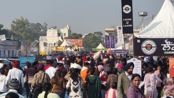 ਪਾਈਟੈਕਸ ਵਿੱਚ ਵੱਡੀ ਗਿਣਤੀ ’ਚ ਪਹੁੰਚੇ ਲੋਕ। ਪਾਈਟੈਕਸ ਵਿੱਚ ਵੱਡੀ ਗਿਣਤੀ ’ਚ ਪਹੁੰਚੇ ਲੋਕ।