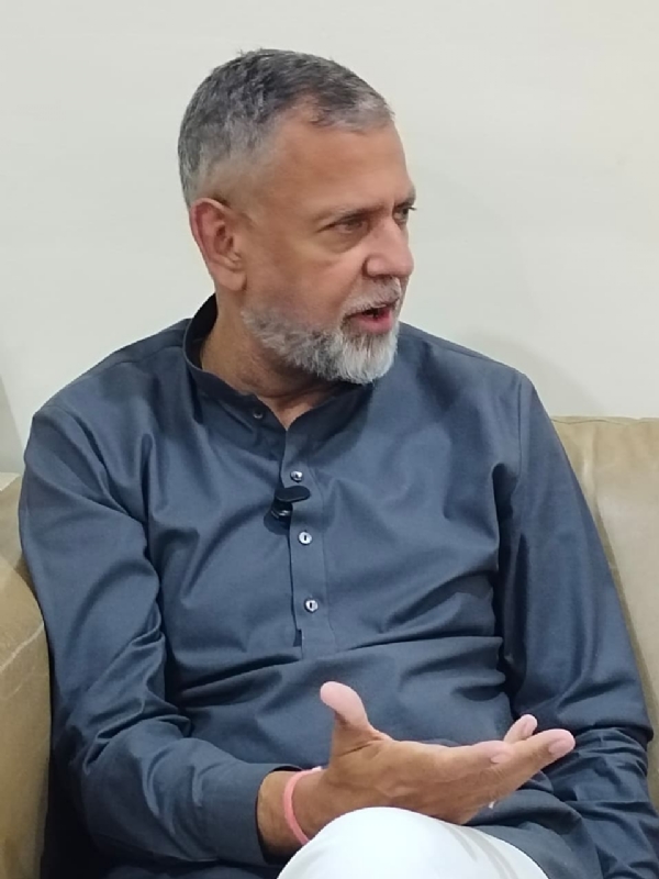 ਭਾਰਤੀ ਜਨਤਾ ਪਾਰਟੀ ਦੇ ਸੂਬਾ ਉਪ ਪ੍ਰਧਾਨ ਅਤੇ ਸਾਬਕਾ ਵਿਧਾਇਕ ਅਰਵਿੰਦ ਖੰਨਾ