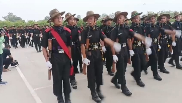 ਅਗਨੀਵੀਰ ਜਵਾਨਾਂ ਦਾ ਸਹੁੰ ਚੁੱਕ ਸਮਾਗਮ। ਅਗਨੀਵੀਰ ਜਵਾਨਾਂ ਦਾ ਸਹੁੰ ਚੁੱਕ ਸਮਾਗਮ।