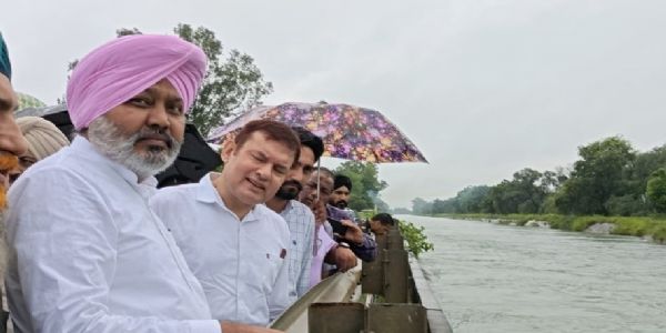 ਹਰਿਆਣਾ ਸਰਕਾਰ ਨੂੰ ਕਹਿ ਕੇ ਘੱਗਰ ਨੂੰ ਚੌੜਾ ਕਰਨ ਸਬੰਧੀ ਅਦਾਲਤੀ ਸਟੇਅ ਹਟਵਾਏ ਕੇਂਦਰ ਸਰਕਾਰ: ਹਰਪਾਲ ਸਿੰਘ ਚੀਮਾ