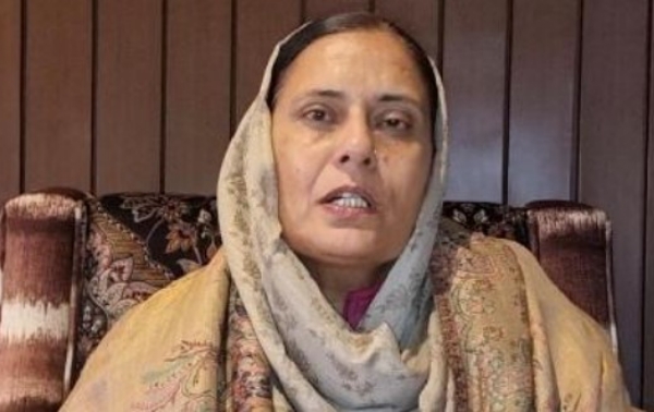 ਆਲ ਪੰਜਾਬ ਆਂਗਣਵਾੜੀ ਮੁਲਾਜ਼ਮ ਯੂਨੀਅਨ ਦੇ ਪ੍ਰਧਾਨ ਹਰਗੋਬਿੰਦ ਕੌਰ ।