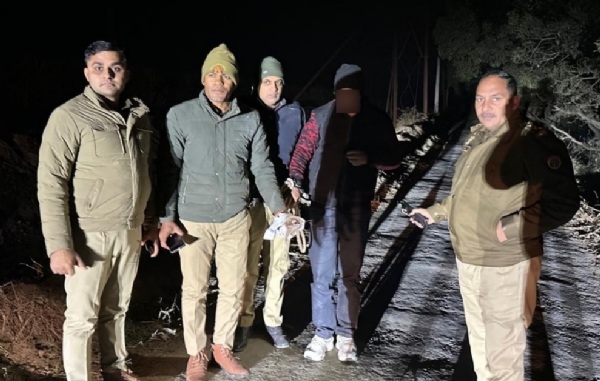 ਪੁਲਿਸ ਵੱਲੋਂ ਗ੍ਰਿਫ਼ਤਾਰ ਕੀਤਾ ਗਿਆ ਮੁਲਜ਼ਮ