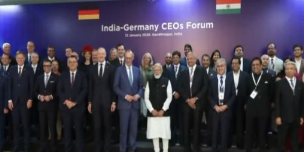 ਪ੍ਰਧਾਨ ਮੰਤਰੀ ਮੋਦੀ ਅਤੇ ਜਰਮਨ ਚਾਂਸਲਰ ਮਰਜ਼ ਨੇ ਸੀਈਓ ਫੋਰਮ ’ਚ ਵੱਖ-ਵੱਖ ਕੰਪਨੀਆਂ ਦੇ ਸੀਈਓਜ਼ ਨਾਲ ਮੁਲਾਕਾਤ ਕੀਤੀ