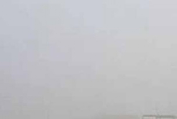 ਸੰਘਣੀ ਧੁੰਦ ਦਾ ਦ੍ਰਿਸ਼।
