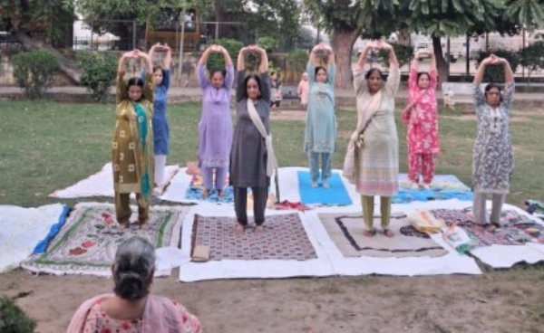 ਸੀਐਮ ਦੀ ਯੋਗਸ਼ਾਲਾ ਦਾ ਦ੍ਰਿਸ਼।