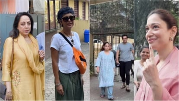 ਫਿਲਮੀ ਸਿਤਾਰੇ ਵੋਟ ਪਾਉਣ ਲਈ ਪਹੁੰਚੇ