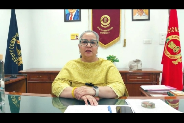 ਡਿਪਟੀ ਕਮਿਸ਼ਨਰ ਫਰੀਦਕੋਟ ਮੈਡਮ ਪੂਨਮਦੀਪ ਕੌਰ.