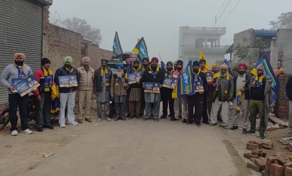 ਯੁੱਧ ਨਸ਼ਿਆਂ ਵਿਰੁੱਧ ਮੁਹਿੰਮ ਤਹਿਤ ਸ਼ਹਿਰ ਅਤੇ ਪਿੰਡਾਂ ’ਚ ਪਦ ਯਾਤਰਾ ਕੱਢੇ ਜਾਣ ਦਾ ਦ੍ਰਿਸ਼।