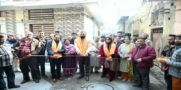 ਕਰਮਜੀਤ ਸਿੰਘ ਰਿੰਟੂ ਨੇ ਭਵਾਨੀ ਨਗਰ 