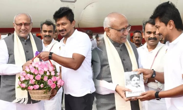 ਉਪ-ਰਾਸ਼ਟਰਪਤੀ ਸੀ.ਪੀ. ਰਾਧਾਕ੍ਰਿਸ਼ਨਨ ਦਾ ਸਵਾਗਤ