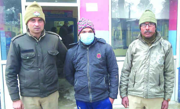 ਦੋਸ਼ੀ ਪੁਲਿਸ ਹਿਰਾਸਤ ਵਿੱਚ