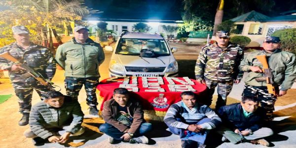 ਐਸਐਸਬੀ ਵੱਲੋਂ ਵੱਡੀ ਕਾਰਵਾਈ - ਲੱਖਾਂ ਦੀ ਨਕਦੀ ਜ਼ਬਤ, ਚਾਰ ਗ੍ਰਿਫ਼ਤਾਰ