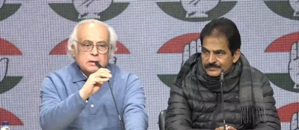 ਕਾਂਗਰਸ ਦੇ ਜਨਰਲ ਸਕੱਤਰ ਕੇਸੀ ਵੇਣੂਗੋਪਾਲ ਅਤੇ ਜੈਰਾਮ ਰਮੇਸ਼