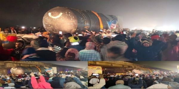 ਪੂਰਬੀ ਚੰਪਾਰਨ ਪਹੁੰਚਿਆ ਦੁਨੀਆ ਦਾ ਸਭ ਤੋਂ ਵੱਡਾ ਸ਼ਿਵਲਿੰਗ, ਦਰਸ਼ਨਾਂ ਲਈ ਉਮੜੇ ਸ਼ਰਧਾਲੂ