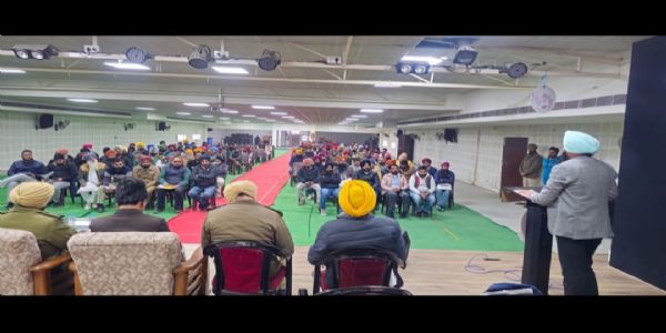 ਧੂਰੀ ਹਲਕੇ ਦੇ ਸਰਪੰਚਾਂ ਅਤੇ ਪੰਚਾਇਤ ਸਕੱਤਰਾਂ ਦੀ ਯੁੱਧ ਨਸ਼ਿਆਂ ਵਿਰੁੱਧ ਮੁਹਿੰਮ ਦੇ ਦੂਜੇ ਪੜਾਅ ਲਈ ਟਰੇਨਿੰਗ ਕਰਵਾਈ