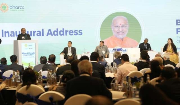 ਉਪ ਰਾਸ਼ਟਰਪਤੀ ਸੀਪੀ ਰਾਧਾਕ੍ਰਿਸ਼ਨਨ ਸ਼ੁੱਕਰਵਾਰ ਨੂੰ ਭਾਰਤ ਕਲਾਈਮੇਟ ਫੋਰਮ 2026 ਦੇ ਉਦਘਾਟਨੀ ਸੈਸ਼ਨ ਨੂੰ ਸੰਬੋਧਨ ਕਰਦੇ ਹੋਏ ਉਪ ਰਾਸ਼ਟਰਪਤੀ ਸੀਪੀ ਰਾਧਾਕ੍ਰਿਸ਼ਨਨ ਸ਼ੁੱਕਰਵਾਰ ਨੂੰ ਭਾਰਤ ਕਲਾਈਮੇਟ ਫੋਰਮ 2026 ਦੇ ਉਦਘਾਟਨੀ ਸੈਸ਼ਨ ਨੂੰ ਸੰਬੋਧਨ ਕਰਦੇ ਹੋਏ