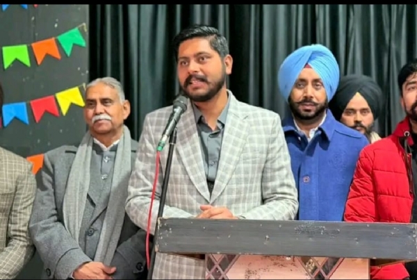 ਵਿਧਾਇਕ ਸ਼ੈਰੀ ਕਲਸੀ ਸੰਬੋਧਨ ਕਰਦੇ ਹੋਏ.