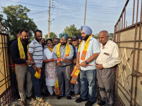 ਪਟਿਆਲਾ ਸ਼ਹਿਰੀ ਤੋਂ ਵਿਧਾਇਕ ਅਜੀਤਪਾਲ ਸਿੰਘ ਕੋਹਲੀ ਉਦਘਾਟਨ ਕਰਦੇ ਹੋਏ।