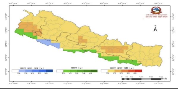ਨੇਪਾਲ ਵਿੱਚ ਇੱਕ ਹਫ਼ਤੇ ਤੋਂ ਵੱਧ ਸਮੇਂ ਤੱਕ ਮੀਂਹ ਪੈਣ ਦੀ ਸੰਭਾਵਨਾ, ਕਿਸਾਨਾਂ ਅਤੇ ਯਾਤਰੀਆਂ ਨੂੰ ਸਾਵਧਾਨ ਰਹਿਣ ਦੀ ਸਲਾਹ