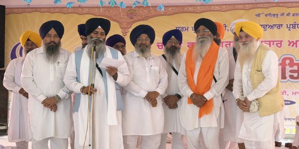 ਗੁਰਮਤਿ ਸਮਾਗਮ ’ਚ 133 ਪ੍ਰਾਣੀਆਂ ਨੇ ਅੰਮ੍ਰਿਤ ਛਕ ਕੇ ਸਿੱਖੀ ਨਾਲ ਜੁੜਨ ਦਾ ਲਿਆ ਪ੍ਰਣ