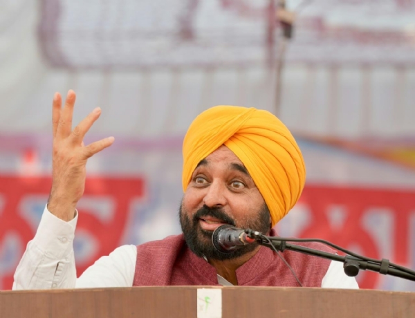 ਵਿਦਿਆਰਥੀਆਂ ਨੂੰ ਸੰਬੋਧਨ ਕਰਦੇ ਹੋਏ ਮੁੱਖ ਮੰਤਰੀ ਭਗਵੰਤ ਸਿੰਘ ਮਾਨ।