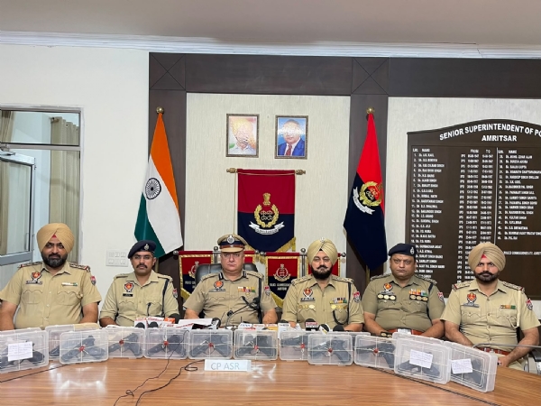Sharing operation details CP Amritsar Harmanbir Singh Gill