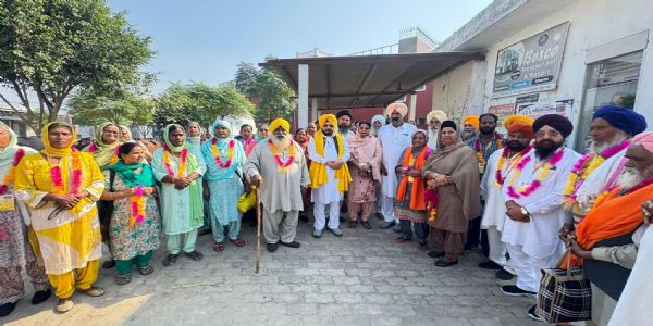 ਹਲਕਾ ਜੰਡਿਆਲਾ ਗੁਰੂ ਦੇ ਪਿੰਡ ਸੈਦਪੁਰ ਤੋਂ 82ਵੀਂ ਤੀਰਥ ਯਾਤਰਾ ਬੱਸ ਸੰਗਤ ਨੂੰ ਲੈ ਕੇ ਰਵਾਨਾ