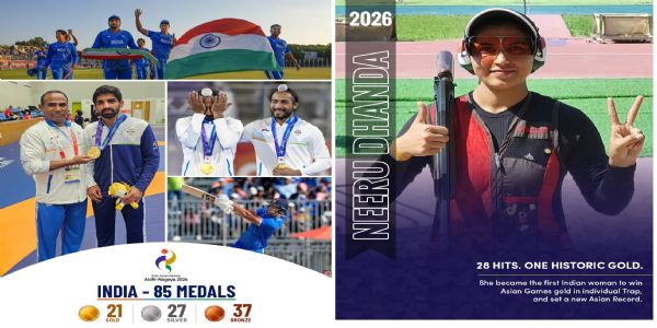 ਏਸ਼ੀਅਨ ਖੇਡਾਂ 2026 ਸਮਾਪਤ; ਨੀਰੂ ਢਾਂਡਾ ਨੇ ਪਰੇਡ ਵਿੱਚ ਮਾਣ ਨਾਲ ਲਹਿਰਾਇਆ ਤਿਰੰਗਾ