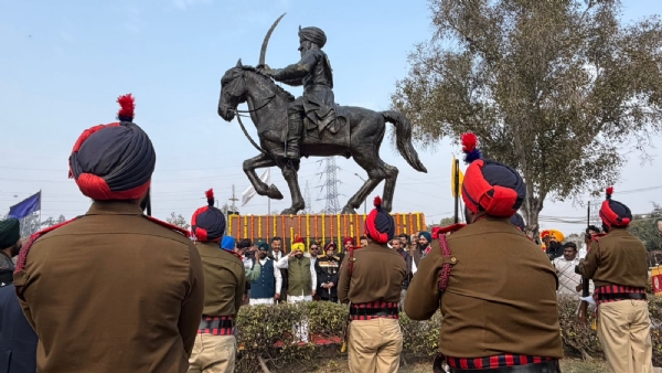 ਜਰਨੈਲ ਸ਼ਾਮ ਸਿੰਘ ਅਟਾਰੀ ਦੇ 180ਵੇਂ ਸ਼ਹੀਦੀ ਦਿਹਾੜੇ ਮੌਕੇ ਆਯੋਜਿਤ ਰਾਜ ਪੱਧਰੀ ਸਮਾਗਮ ਦਾ ਦ੍ਰਿਸ਼