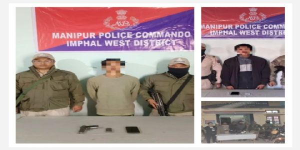 ਮਨੀਪੁਰ : ਸੁਰੱਖਿਆ ਬਲਾਂ ਦੀ ਵੱਡੀ ਕਾਰਵਾਈ, ਕੇਸੀਪੀ ਅਤੇ ਕੇਵਾਈਕੇਐਲ ਦੇ ਅੱਤਵਾਦੀ ਗ੍ਰਿਫਤਾਰ