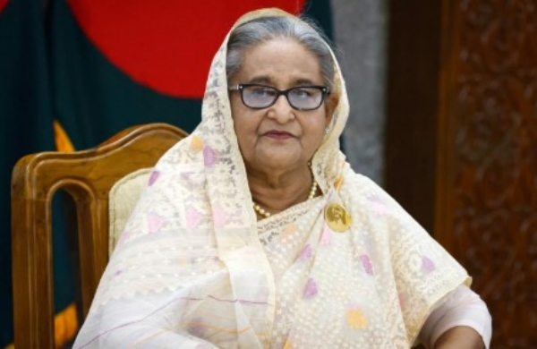 ਬੰਗਲਾਦੇਸ਼ ਦੀ ਸਾਬਕਾ ਪ੍ਰਧਾਨ ਮੰਤਰੀ ਸ਼ੇਖ ਹਸੀਨਾ