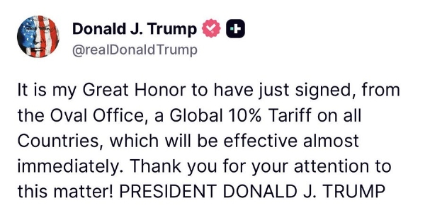 ਟਰੰਪ ਦੀ ਸੋਸ਼ਲ ਮੀਡੀਆ ਪੋਸਟ