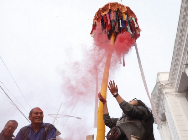 ਵਸੰਤਪੁਰ, ਕਾਠਮੰਡੂ ਵਿੱਚ ਹੋਲੀ ਦੇ ਜਸ਼ਨ ਸ਼ੁਰੂ ਹੋ ਗਏ