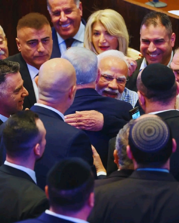 ਪ੍ਰਧਾਨ ਮੰਤਰੀ ਮੋਦੀ ਦੀ ਇਜ਼ਰਾਈਲ ਦੀ ਫੇਰੀ ਨਾਲ ਸਬੰਧਿਤ ਤਸਵੀਰ