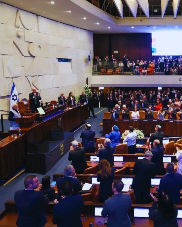 ਪ੍ਰਧਾਨ ਮੰਤਰੀ ਮੋਦੀ ਦੀ ਇਜ਼ਰਾਈਲ ਦੀ ਫੇਰੀ ਨਾਲ ਸਬੰਧਿਤ ਤਸਵੀਰ