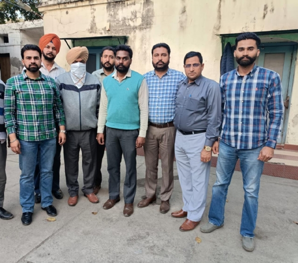 ਪੰਜਾਬ ਵਿਜੀਲੈਂਸ ਬਿਊਰੋ ਵੱਲੋਂ ਕਾਬੂ ਕੀਤਾ ਗਿਆ ਮੁਲਜ਼ਮ