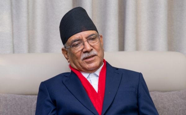 ਪ੍ਰਚੰਡ, ਨੇਪਾਲੀ ਕਮਿਊਨਿਸਟ ਪਾਰਟੀ ਦੇ ਪ੍ਰਧਾਨ। ਪ੍ਰਚੰਡ, ਨੇਪਾਲੀ ਕਮਿਊਨਿਸਟ ਪਾਰਟੀ ਦੇ ਪ੍ਰਧਾਨ।