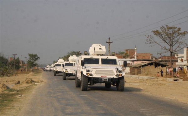 ਨੇਪਾਲੀ ਫੌਜ ਦੇ ਬਖਤਰਬੰਦ ਵਾਹਨ