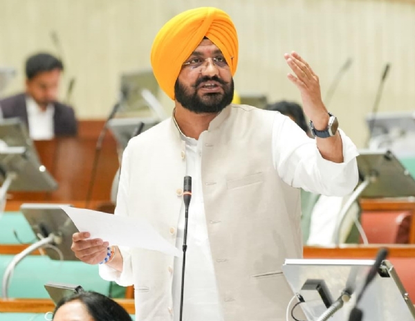 ਸੰਬੋਧਨ ਕਰਦੇ ਕੈਬਨਿਟ ਮੰਤਰੀ ਤਰੁੂਨਪ੍ਰੀਤ ਸਿੰਘ ਸੌਂਦ