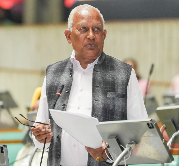 ਜਾਣਕਾਰੀ ਦਿੰਦੇ ਪੰਜਾਬ ਦੇ ਜਲ ਸਰੋਤ ਮੰਤਰੀ ਬਰਿੰਦਰ ਕੁਮਾਰ ਗੋਇਲ