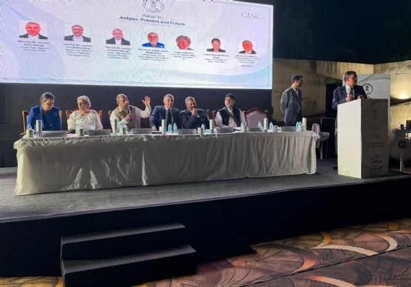 ਪੈਨਲ ਚਰਚਾ ਦਾ ਦ੍ਰਿਸ਼।